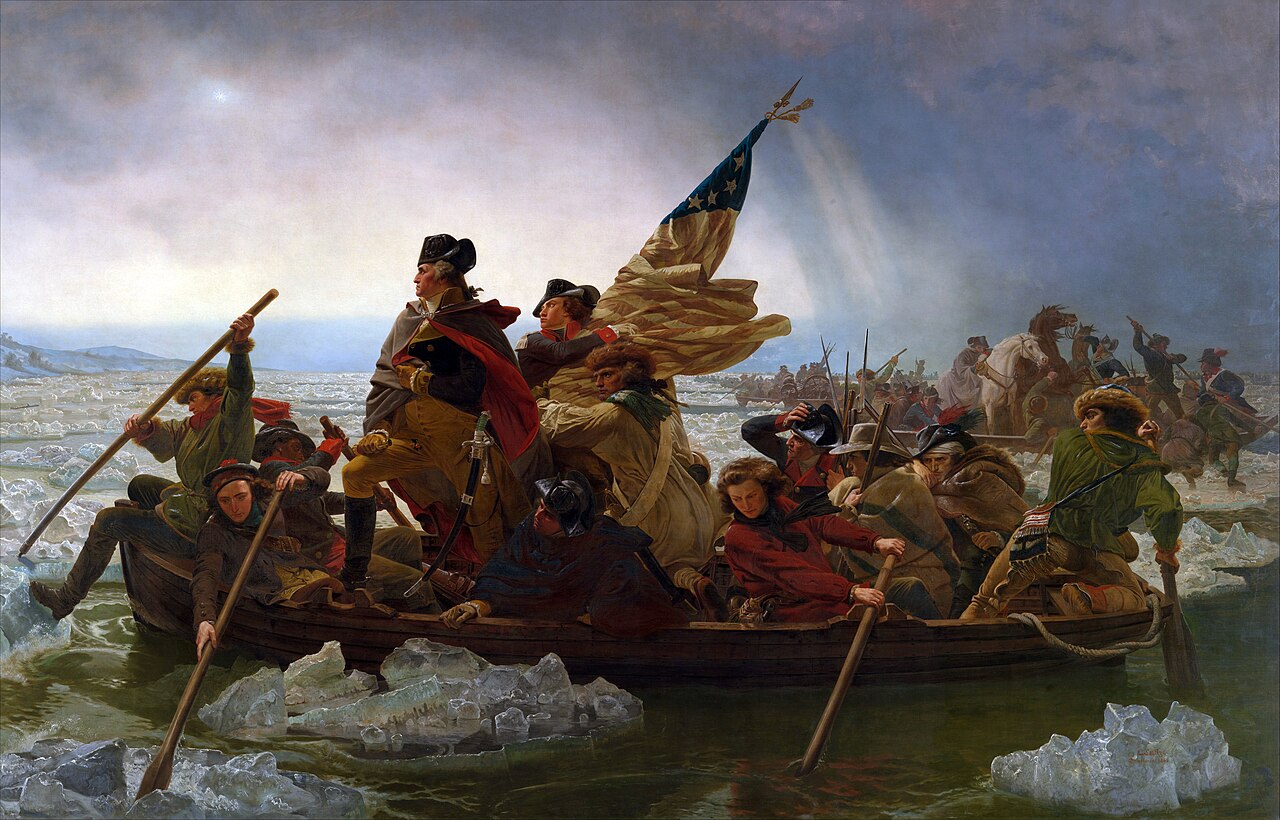 Emanuel Leutze, Washington Crossing the Delaware (1851)